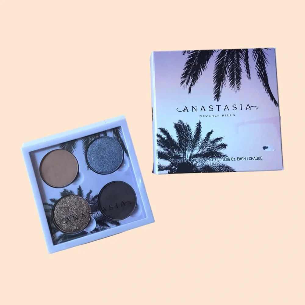 Anastasia Beverly Hills NEW Eye Shadow Quad Sunset Palette Solid & Shimmer NIB